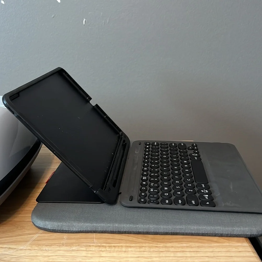 Zagg Slim Book Go. Ultra-Slim keyboard (backlit!) and detachable case.